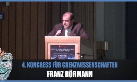 Franz Hörmann – Systemische Gesellschaftswissenschaft- 4. Kongress für Grenzwissenschaften