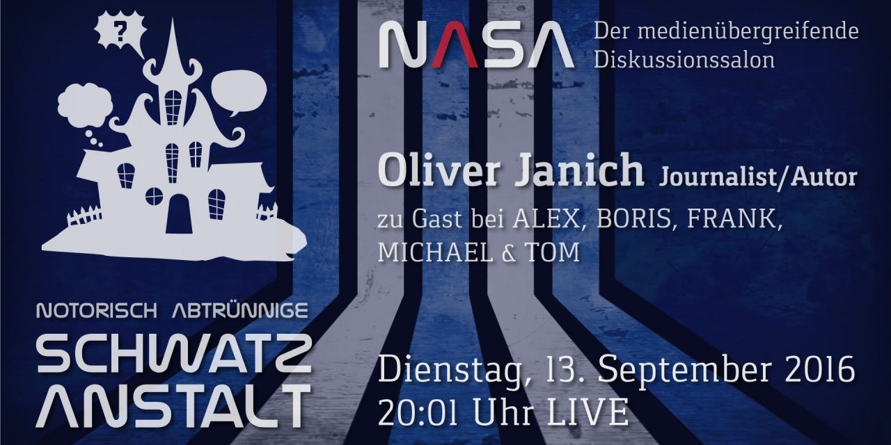 NASA No 6 –  Zu Gast Oliver Janich – US/EU Marionetten | Freie Energie | Geheimbünde & -armeen