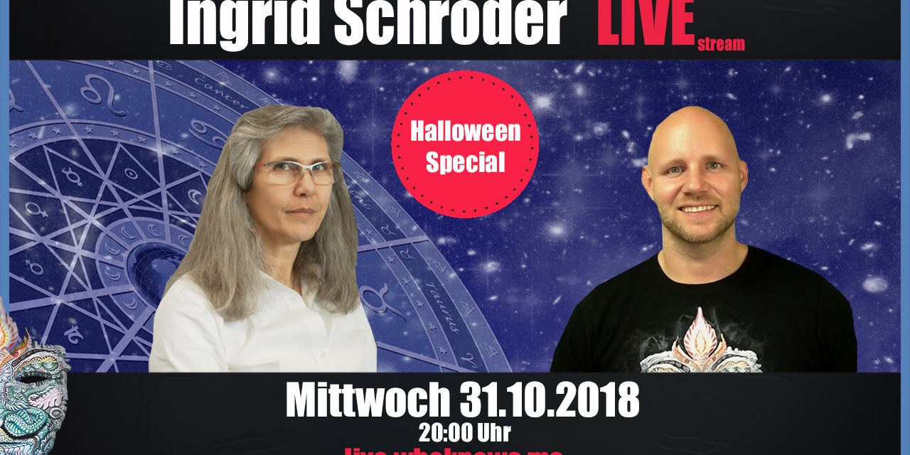 🔴 Ingrid Schröder Live! – Vedische Astrologie & Halloween/Samhain Special